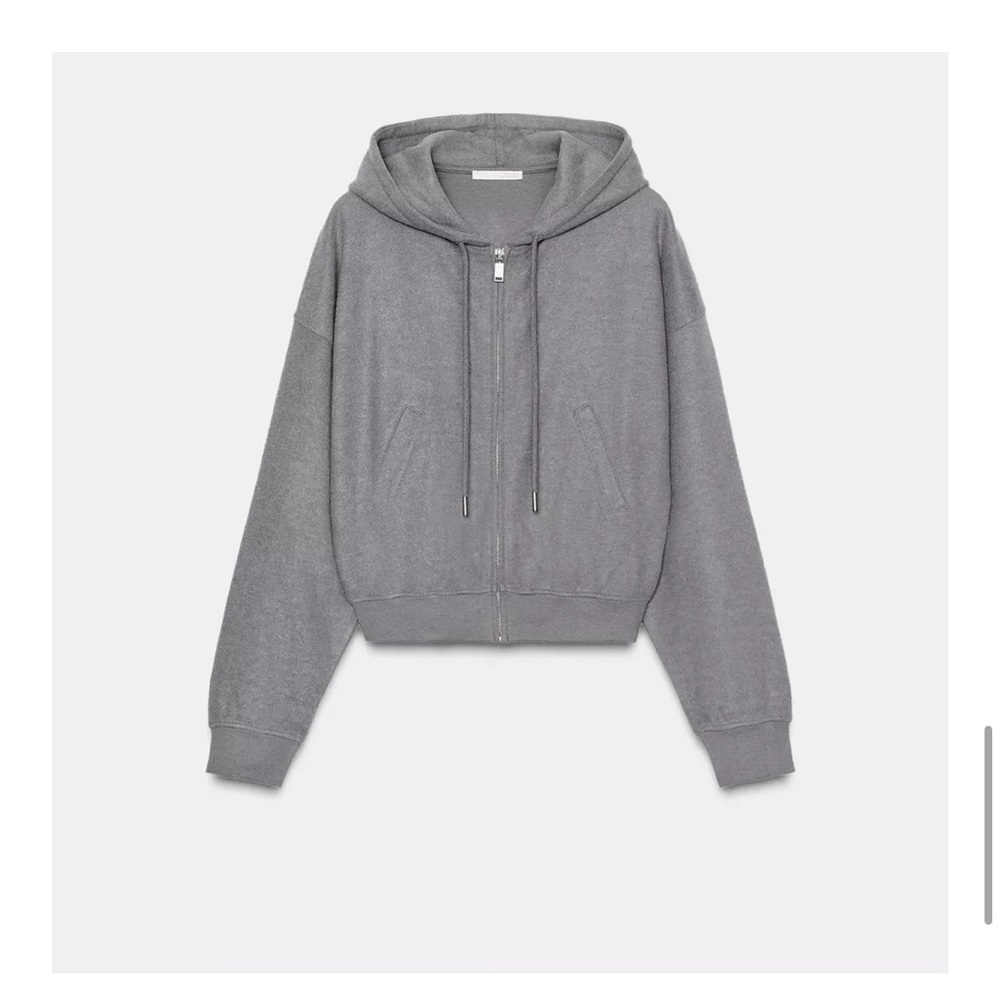 NWT Zara Charcoal Gray Women's Hoodie